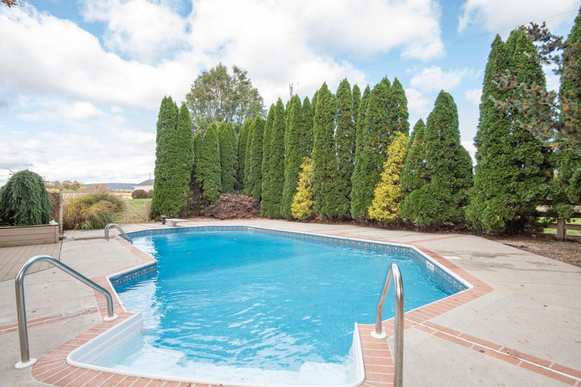 Cozy Cow With Pool! Villa Gettysburg Exteriör bild